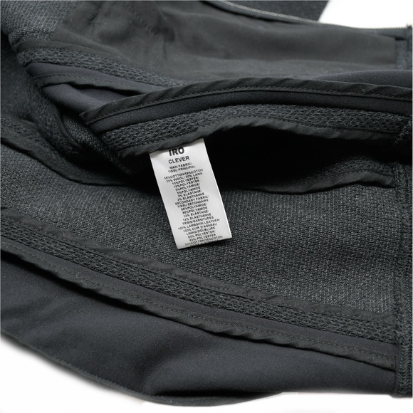 IRO Clever Dark Grey Knitted Jacket with Lambskin Trim - Picture 4 of 15